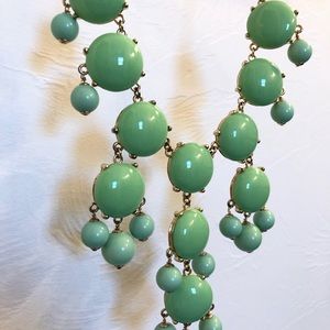 J.Crew Bubble Necklace - Green
